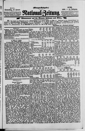 National-Zeitung vom 19.01.1888