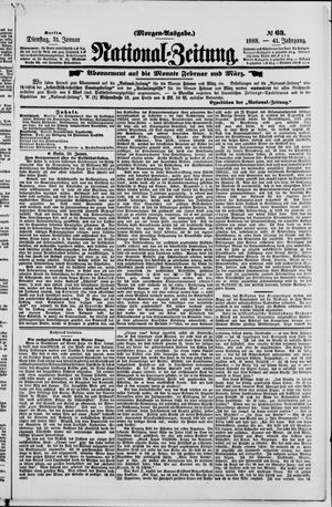 National-Zeitung vom 31.01.1888