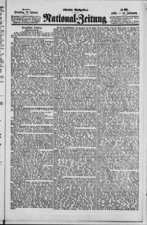 National-Zeitung vom 31.01.1888