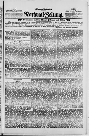 National-Zeitung vom 02.02.1888