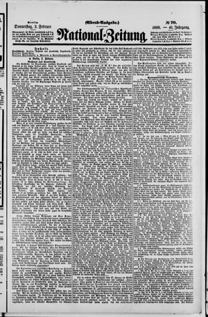 National-Zeitung vom 02.02.1888