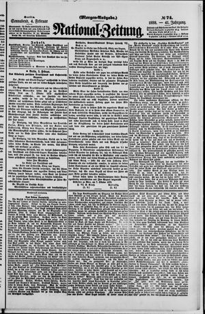 Nationalzeitung vom 04.02.1888