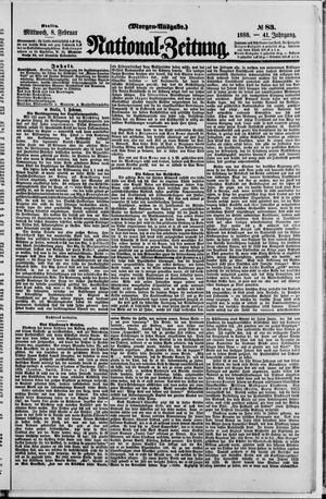 National-Zeitung vom 08.02.1888