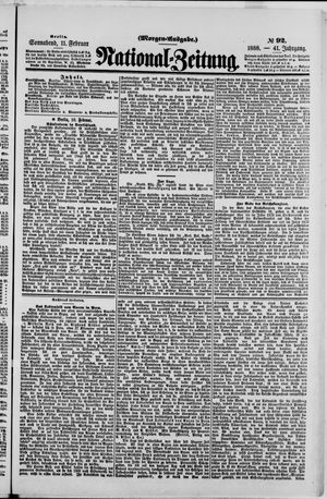 Nationalzeitung vom 11.02.1888