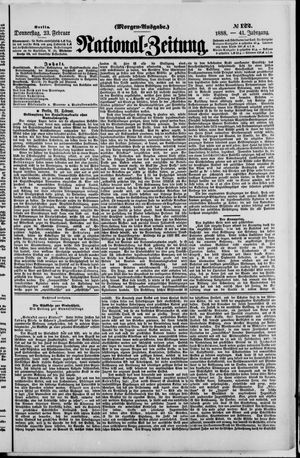 National-Zeitung vom 23.02.1888