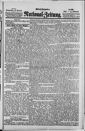 National-Zeitung vom 23.02.1888