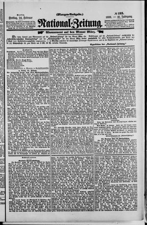 National-Zeitung vom 24.02.1888