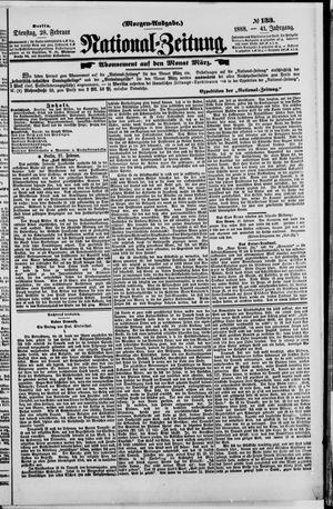 Nationalzeitung vom 28.02.1888