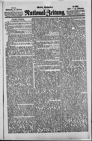 National-Zeitung vom 29.02.1888