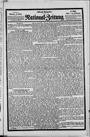 Nationalzeitung vom 12.03.1888
