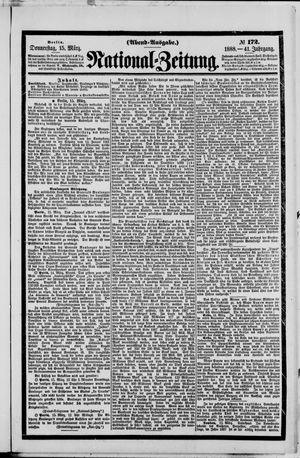 National-Zeitung vom 15.03.1888