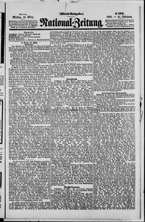 National-Zeitung vom 26.03.1888