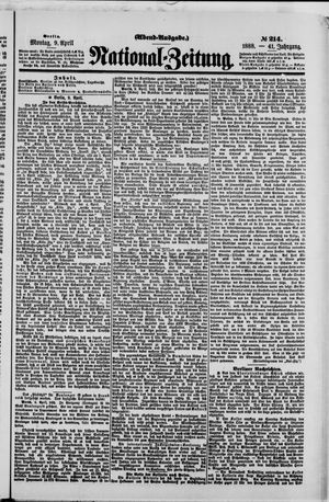 National-Zeitung on Apr 9, 1888