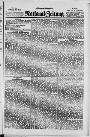 National-Zeitung vom 10.04.1888