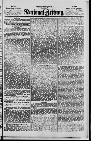 National-Zeitung vom 19.04.1888