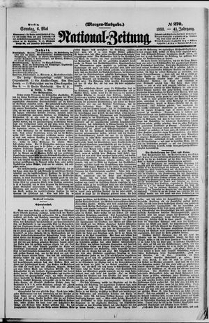 Nationalzeitung vom 06.05.1888
