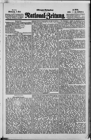 National-Zeitung vom 09.05.1888