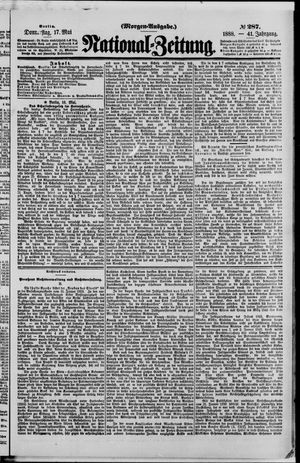 Nationalzeitung vom 17.05.1888