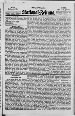 Nationalzeitung vom 18.05.1888