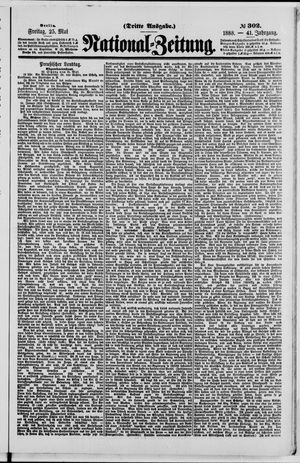 Nationalzeitung vom 25.05.1888