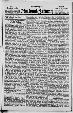 National-Zeitung vom 26.05.1888