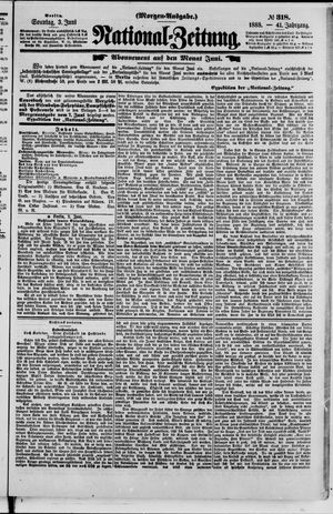 National-Zeitung vom 03.06.1888