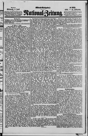 Nationalzeitung vom 06.06.1888