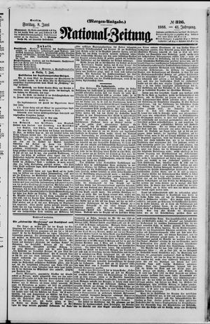 Nationalzeitung vom 08.06.1888