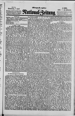 Nationalzeitung vom 09.06.1888