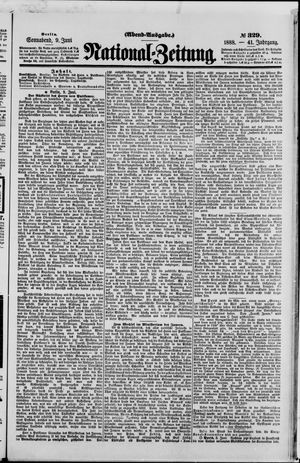 Nationalzeitung vom 09.06.1888