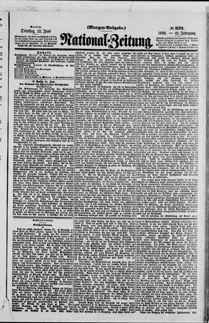 Nationalzeitung vom 12.06.1888