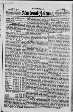 Nationalzeitung vom 12.06.1888