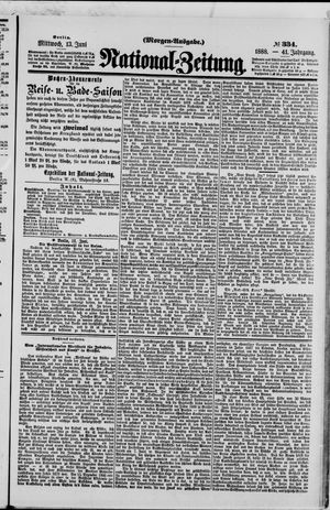 National-Zeitung vom 13.06.1888