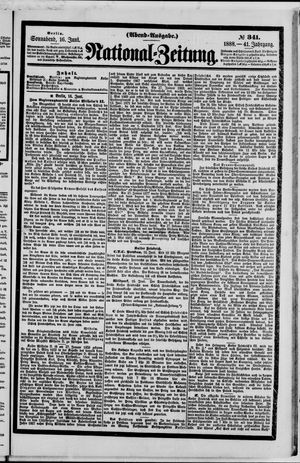 National-Zeitung vom 16.06.1888