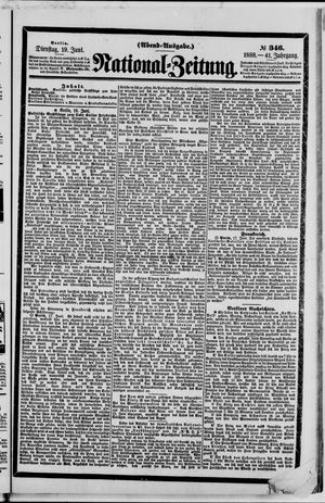 Nationalzeitung vom 19.06.1888