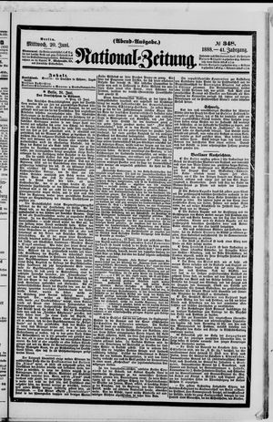 National-Zeitung vom 20.06.1888