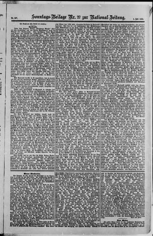 National-Zeitung vom 01.07.1888