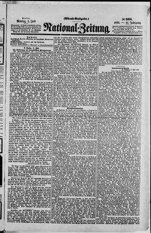 Nationalzeitung vom 02.07.1888