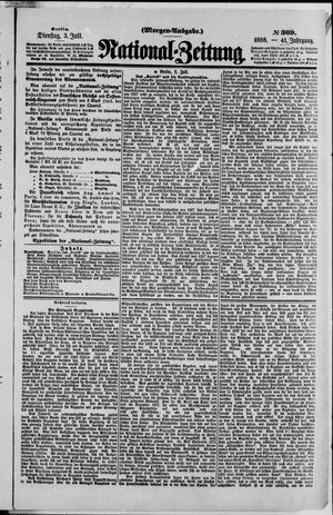 Nationalzeitung vom 03.07.1888