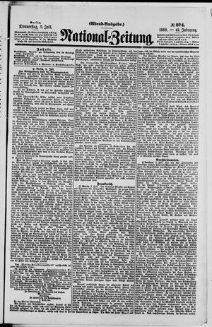 Nationalzeitung vom 05.07.1888