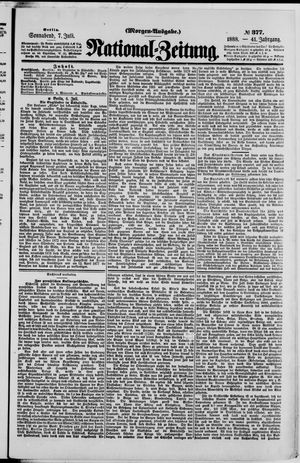 National-Zeitung vom 07.07.1888