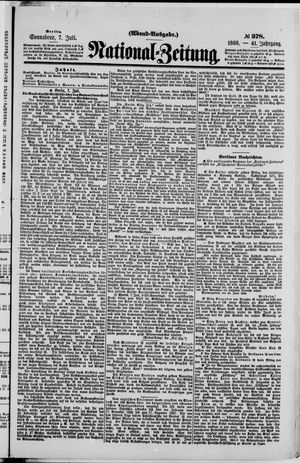National-Zeitung vom 07.07.1888