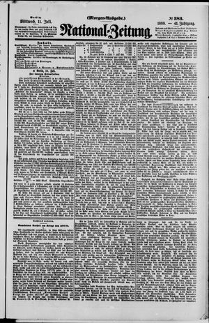 National-Zeitung vom 11.07.1888