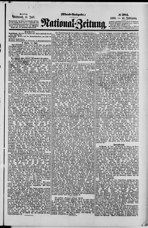 National-Zeitung vom 11.07.1888