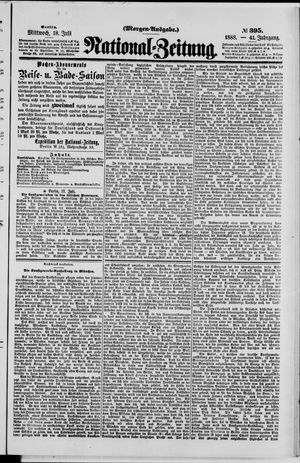 Nationalzeitung vom 18.07.1888
