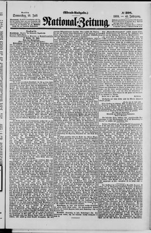 National-Zeitung vom 19.07.1888