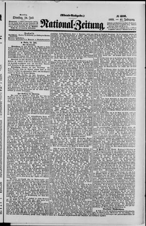 National-Zeitung vom 24.07.1888