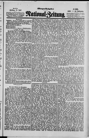 National-Zeitung vom 27.07.1888