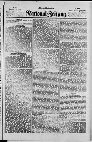 National-Zeitung vom 27.07.1888