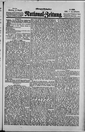 National-Zeitung vom 12.08.1888